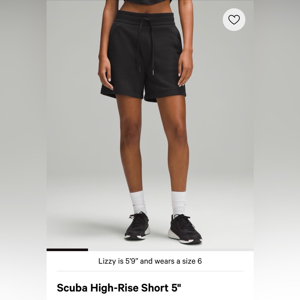 Lululemon Scuba High-Rise Shorts - Picture 2 of 6
